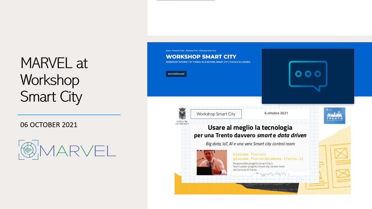 Read more about the article MARVEL at the Workshop Smart City